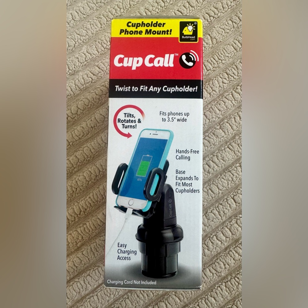 New BulbHead Cup Call Cell Phone Holder - Picture 3 of 4